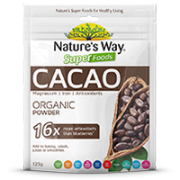 Natures Way Superfoods - Cocao Organic Powder